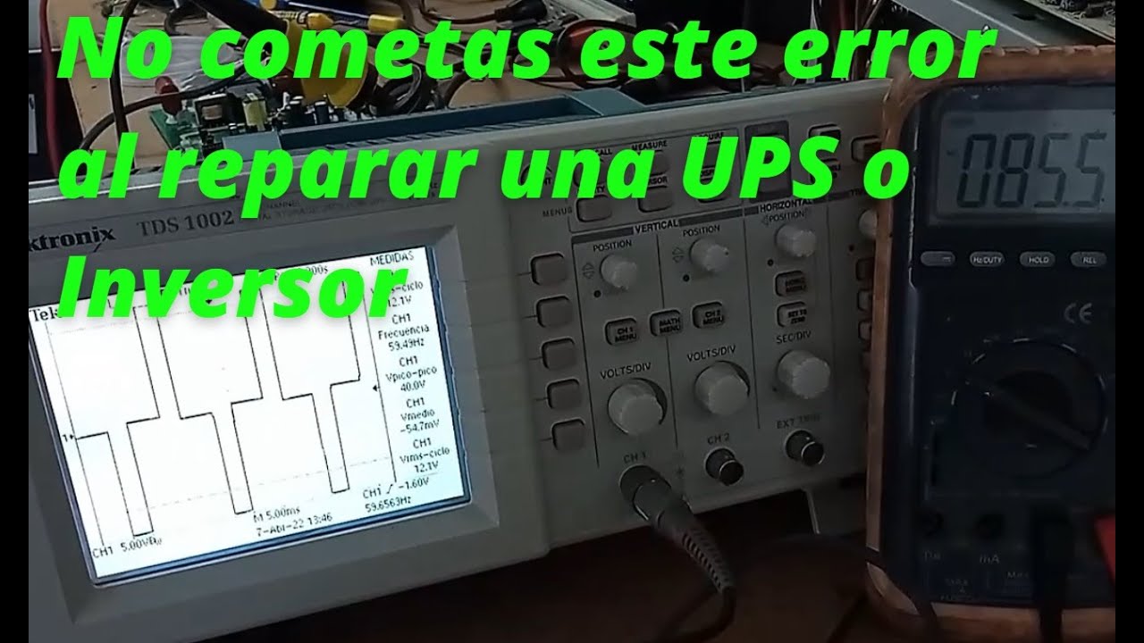 No cometas este error al reparar una UPS o Inversor