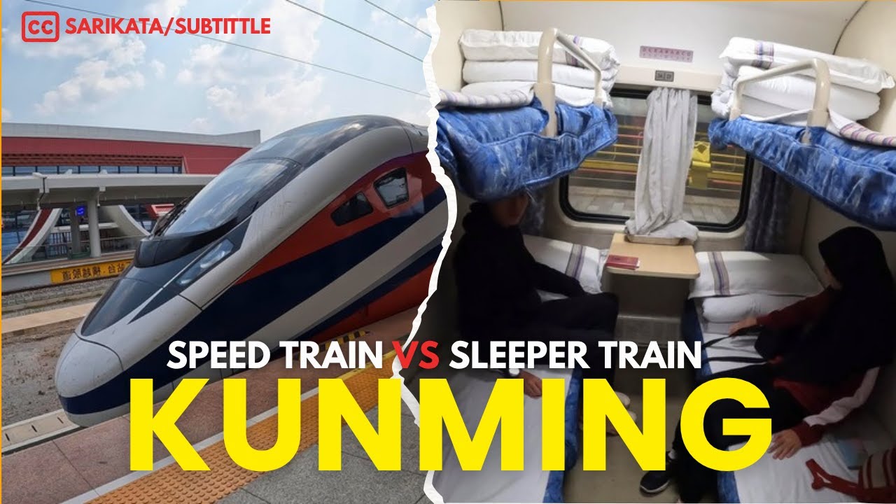 EP 7: TRAIN to KUNMING || 3 Tren, 1 Hari, Tapi Seribu Pengalaman! Kali ni Jumpa Ramai Orang Baik