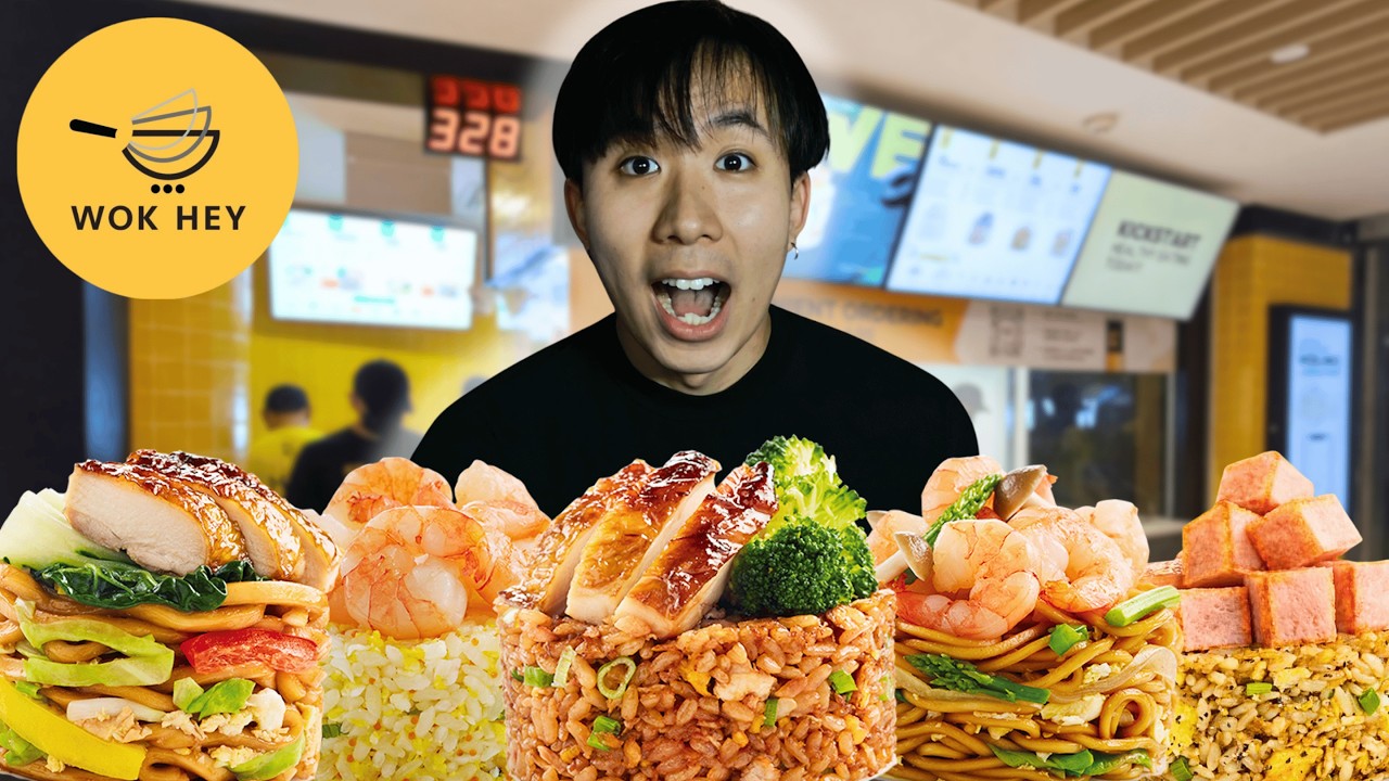 I Ate Everything On The WokHey Menu!
