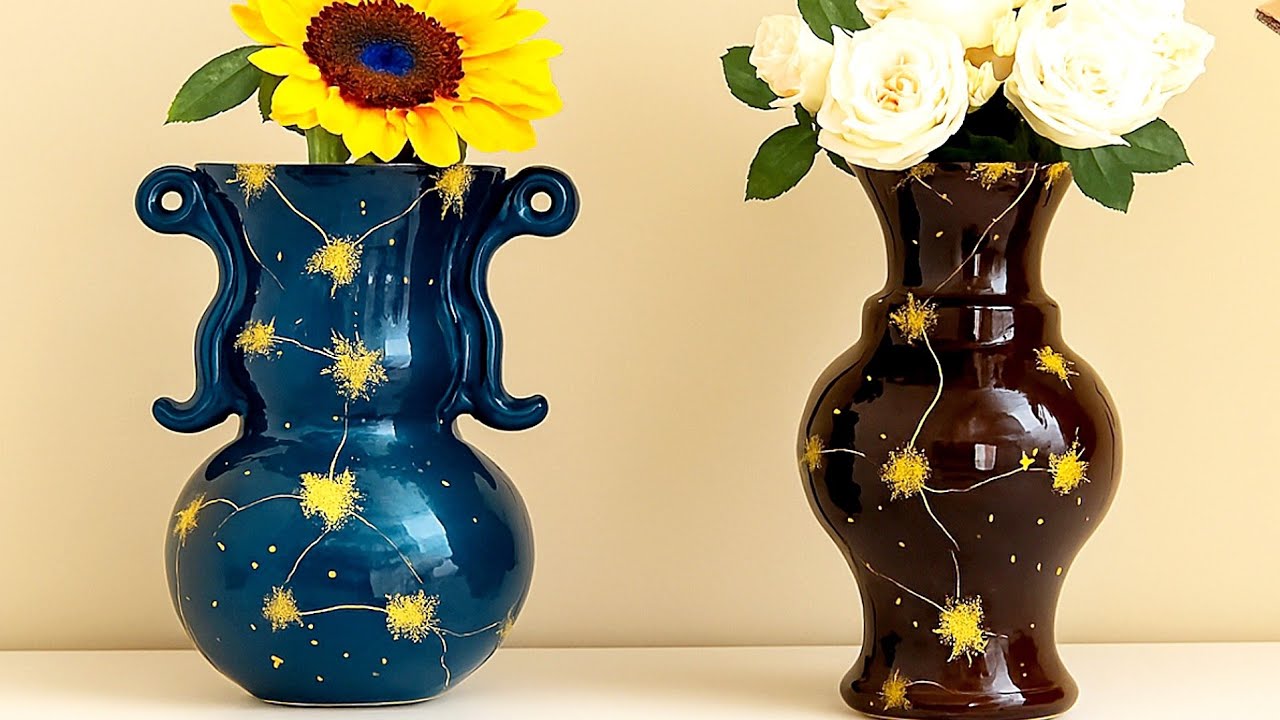 Don't throw away cardboard waste, make flower pots with them. 