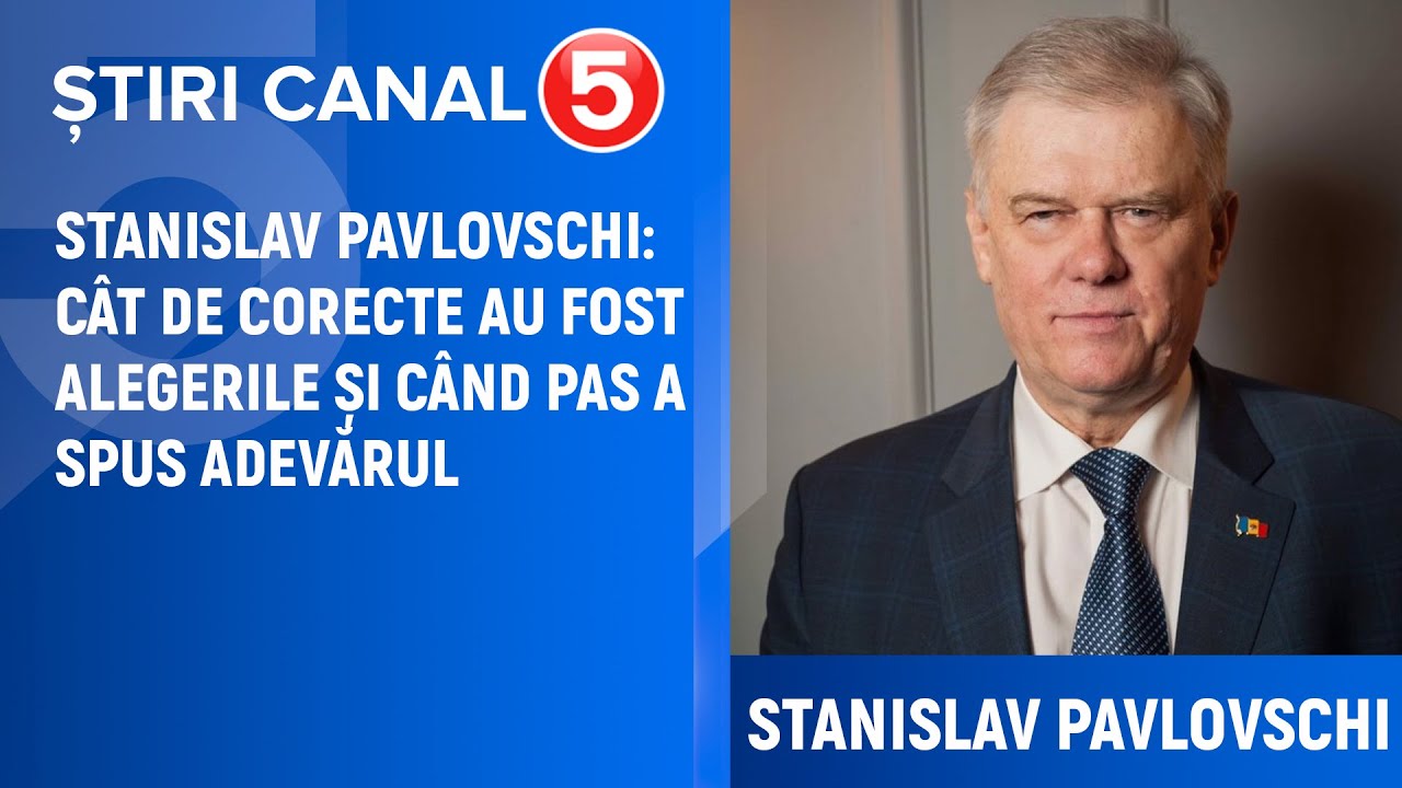 Stanislav Pavlovschi: Cât de corecte au fost alegerile și când PAS a spus adevărul