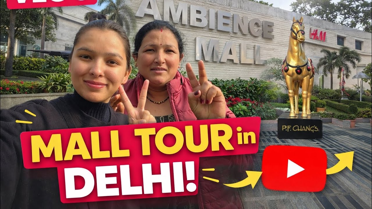 Ambiance mall delhi 🌸  