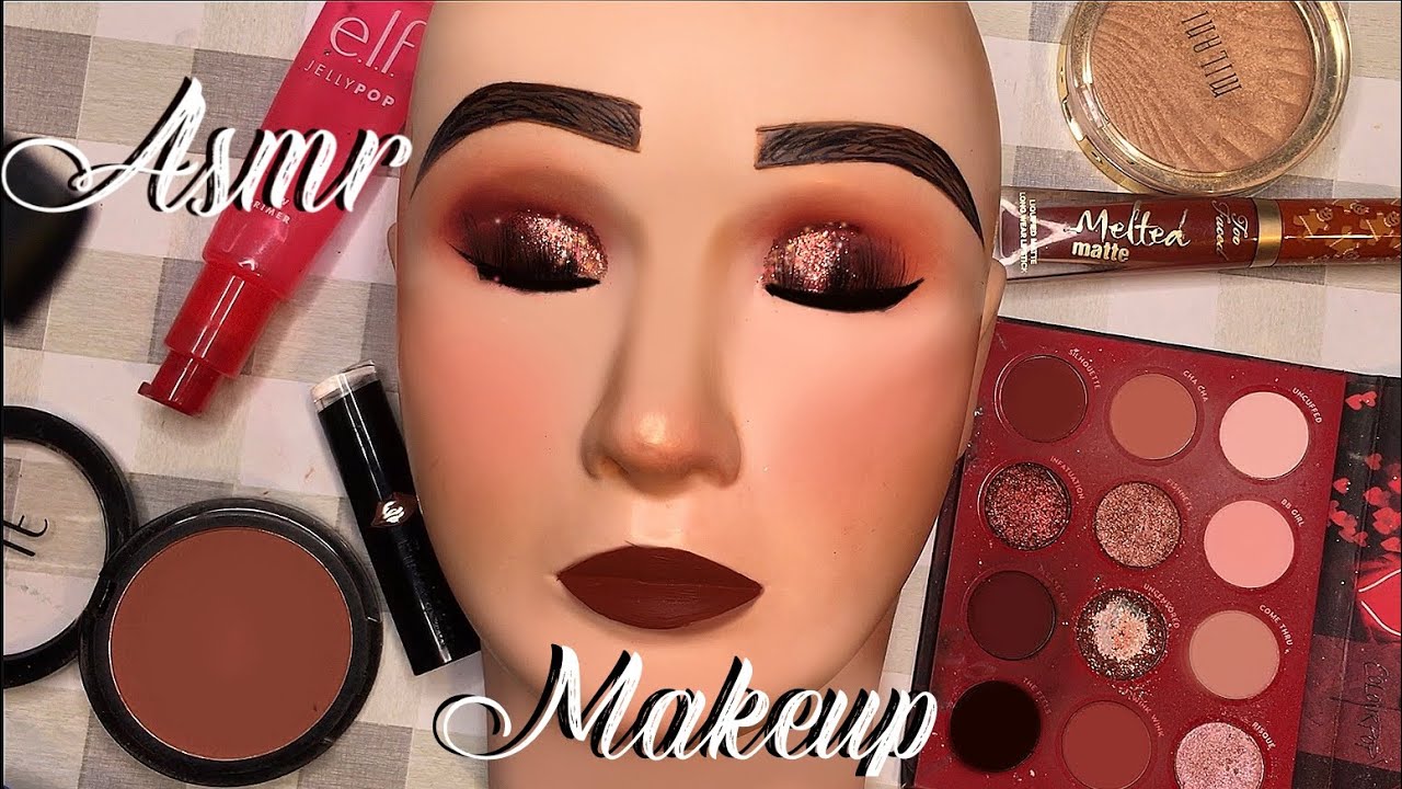 ASMR Makeup On Mannequin RP Softly Spoken 💕 😴