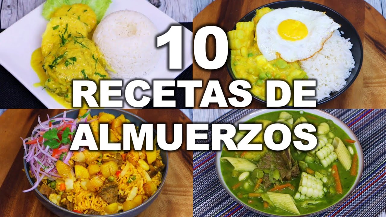 10 ИЗЫСКАННЫХ И ЛЕГКИХ ИДЕЙ ОБЕДА | ПЕРУАНСКИЕ РЕЦЕПТЫ | Вкусный