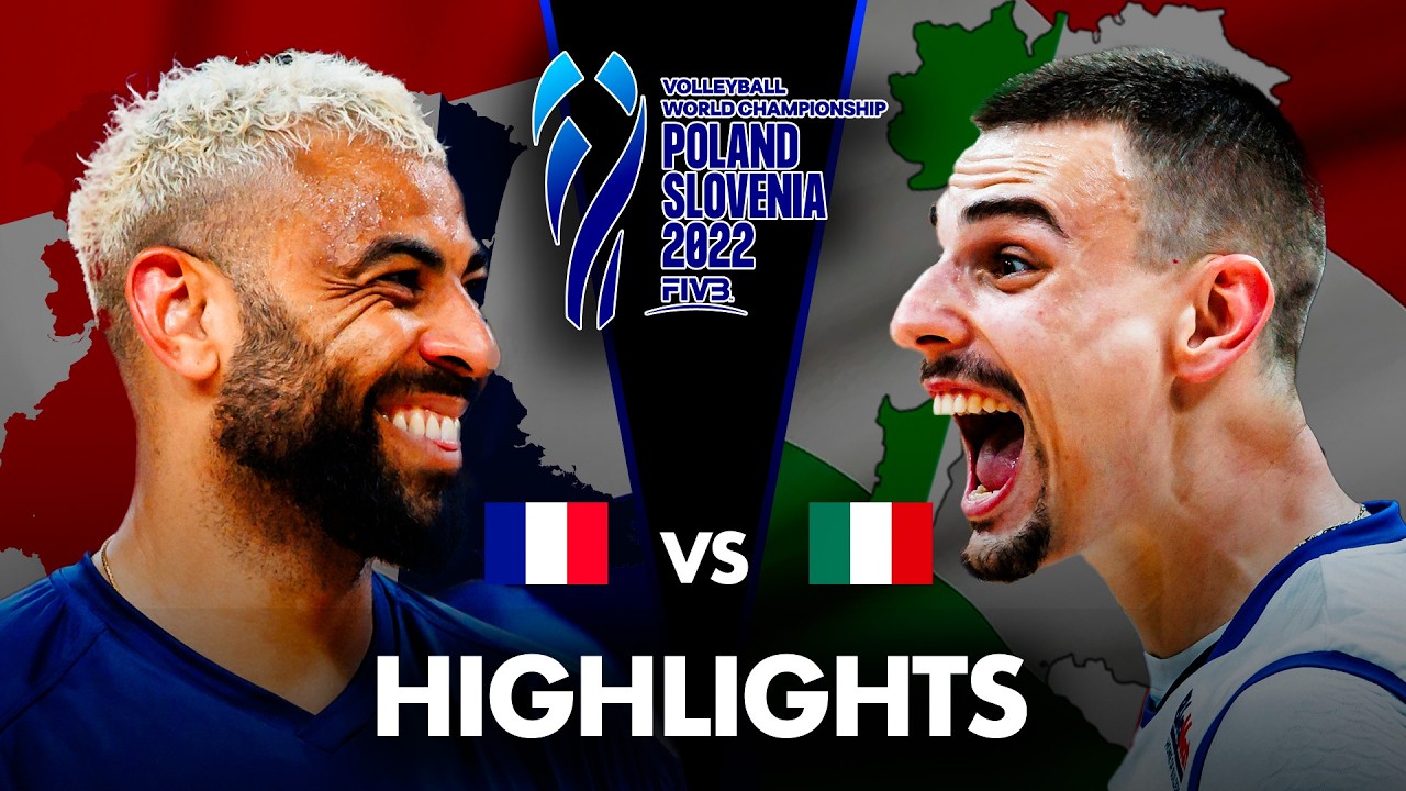 LEGENDARY MATCH | FRANCE 🇫🇷 vs ITALY 🇮🇹 | Men's World Championship 2022