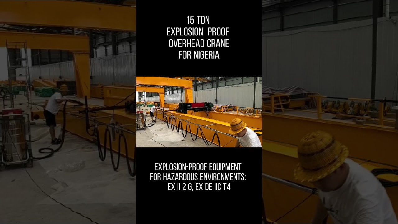 15 Ton Double Girder Overhead Crane for Sale in Nigeria &ndash; Heavy Duty Lifting