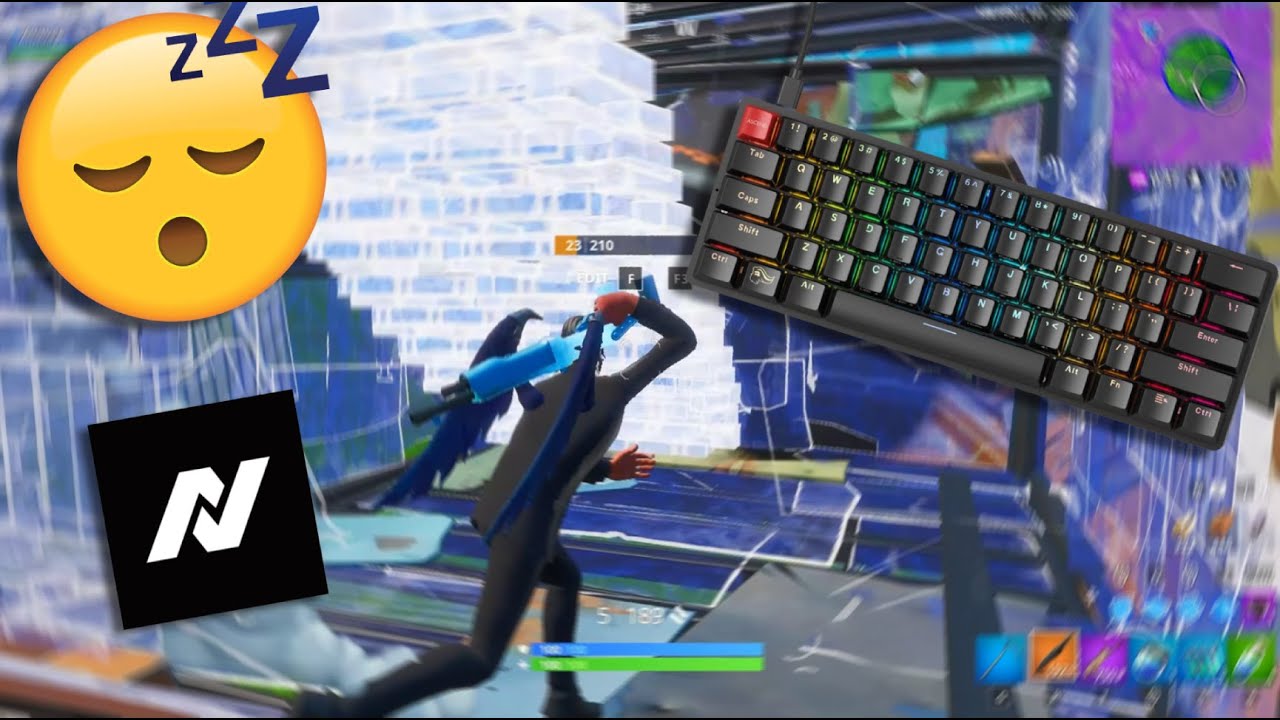 GMMK Keyboard Sounds ASMR 😍 Season 9 Project Nova Late Game gameplay 🤤 4K 60FPS & Settings