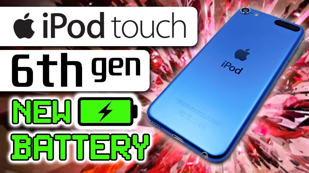 How to replace the Battery in an iPod touch 6th Gen