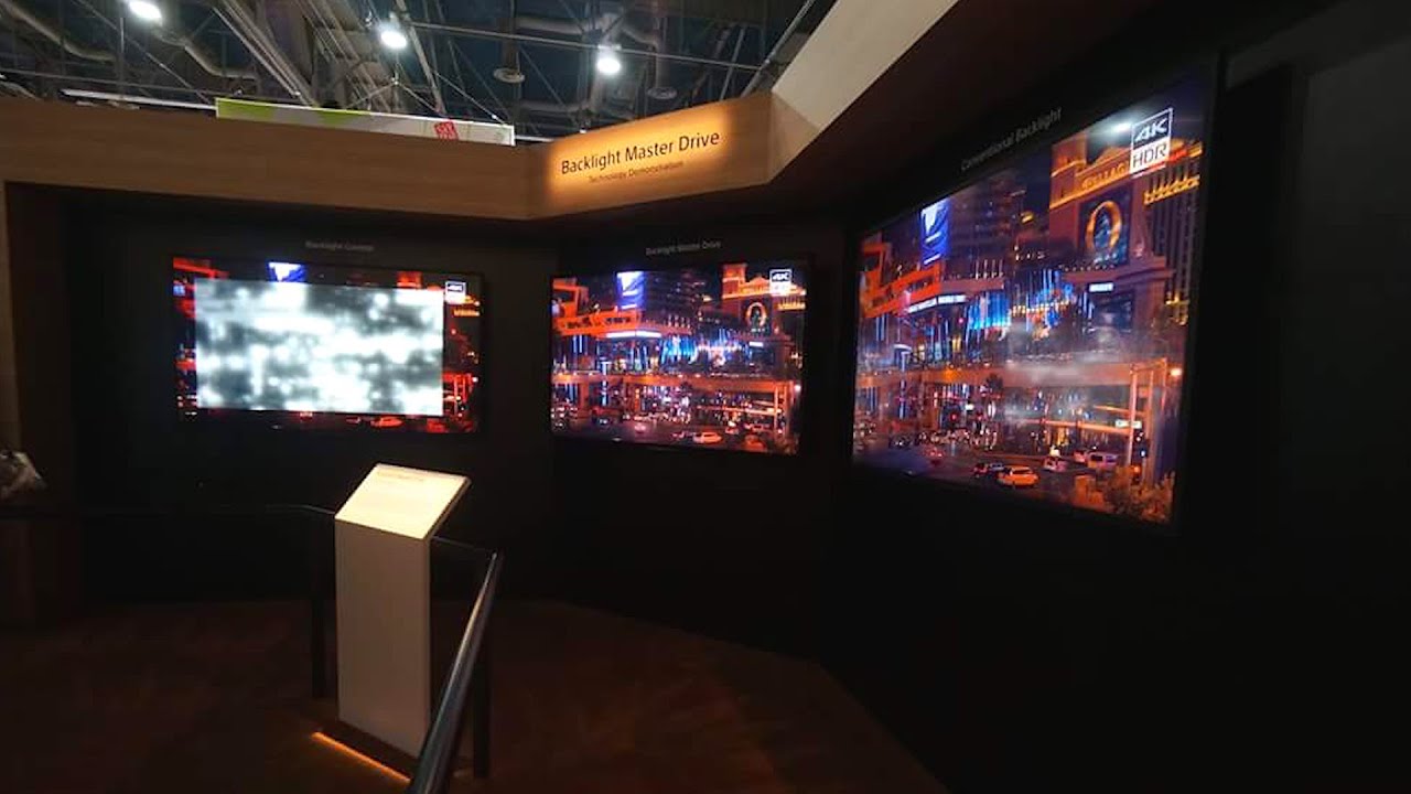 Sony Backlight Master Drive - 2016 CES