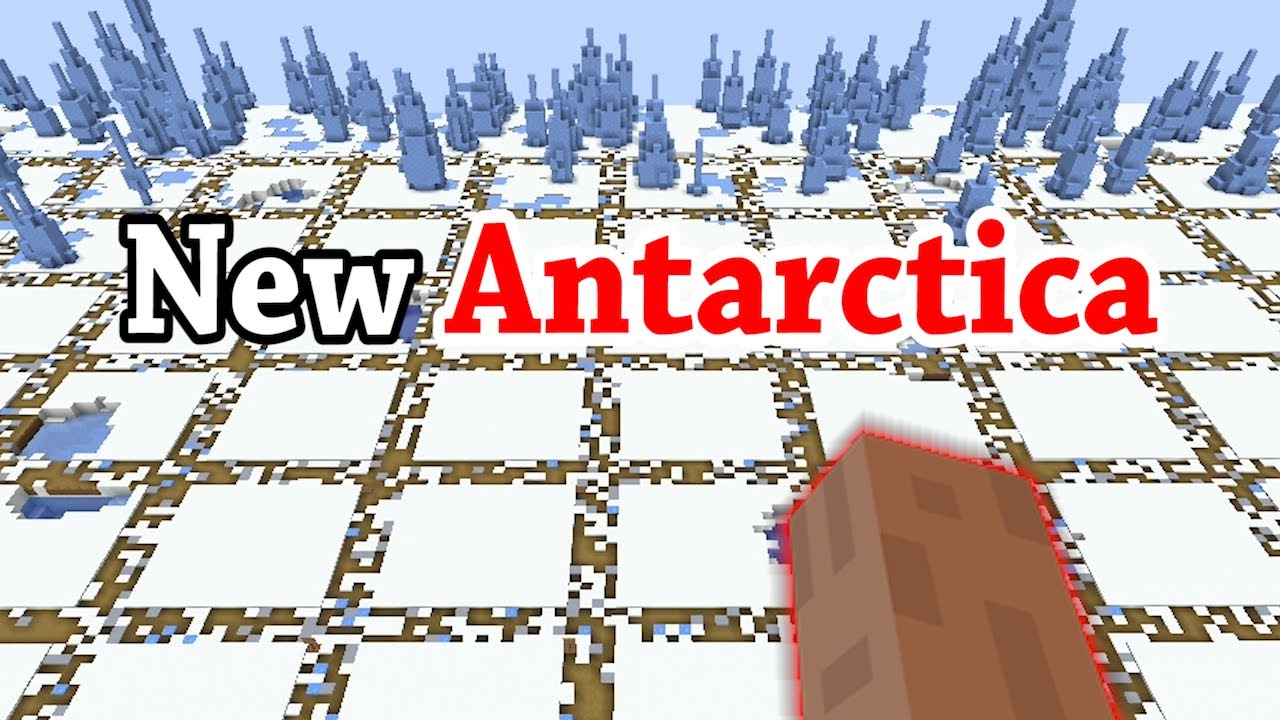 I Gave 300 Minecraft Players One Plot Each to Build A City In Antarctica