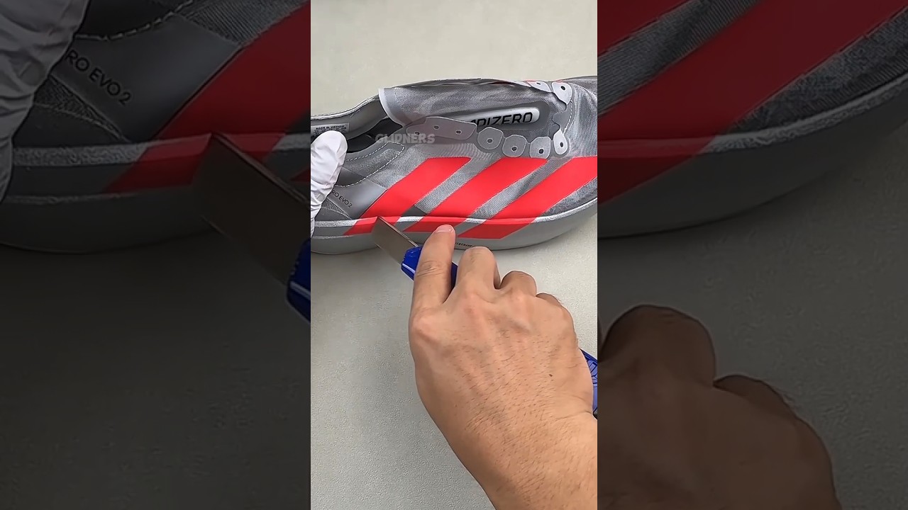 🔥What&rsquo;s Inside the Adidas Adizero Adios Pro Evo 2? Full Teardown! 👟🧪 #shorts #fyp #adiosproevo2