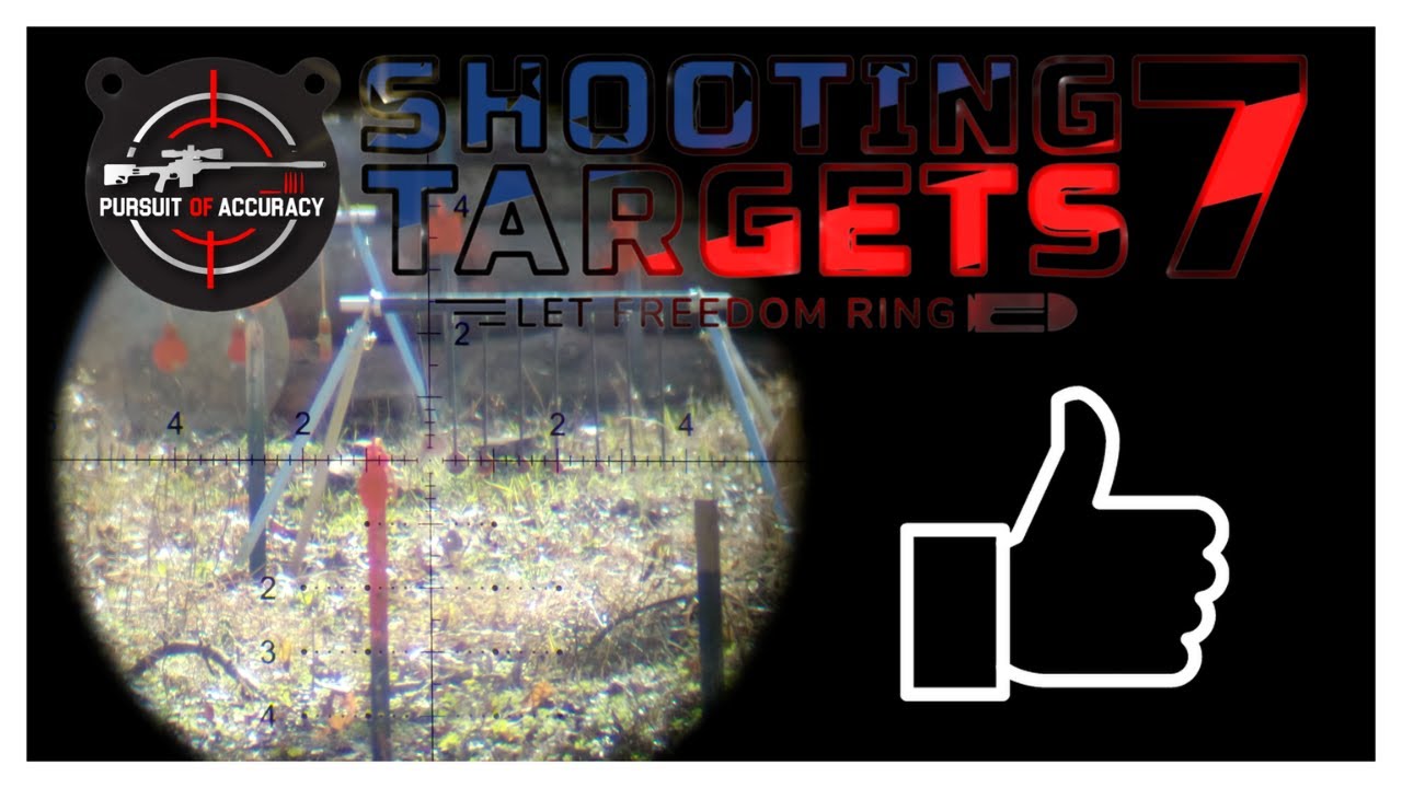 BEST PRECISION RIMFIRE SHOOTING TARGETS MADE (50 YARD KYL AT 130 YARDS) SHOOTING TARGETS 7