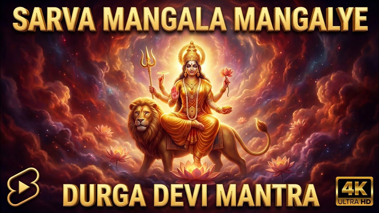 Sarva Mangala Mangalye | Powerful Durga Mantra for Daily Morning Prayer | Positive Energy