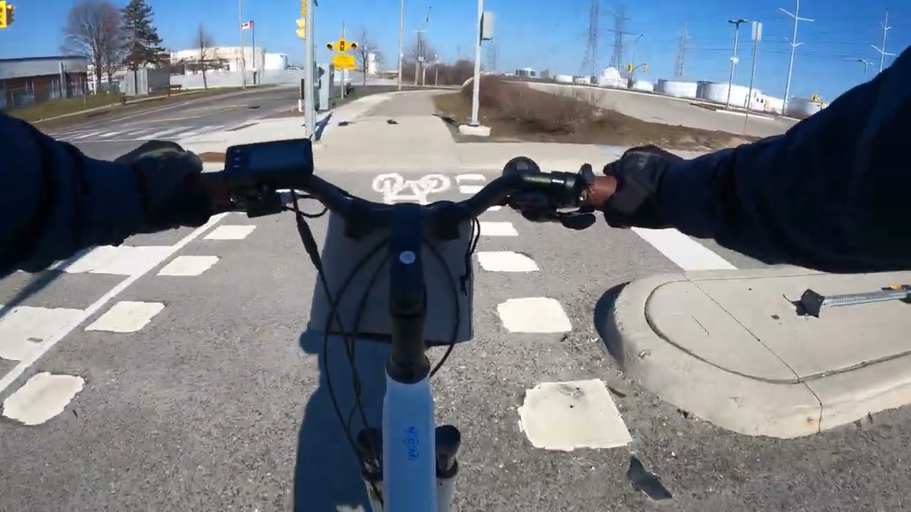 Black Creek to  G Ross Lord Park Bike Route (Finch Hydro Corridor)