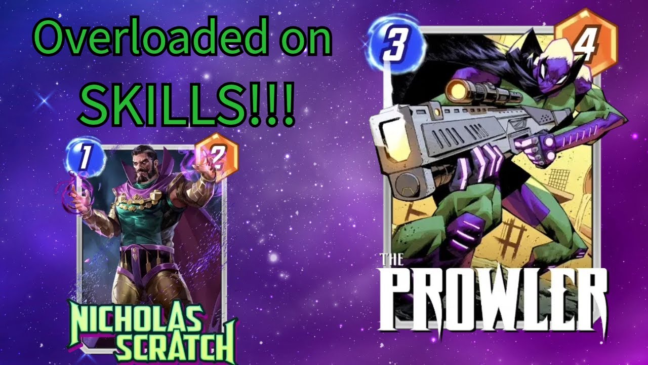 Prowler is bringing the POWER to the All-In-Skills deck! - Marvel Snap Infinite Deck Highlight