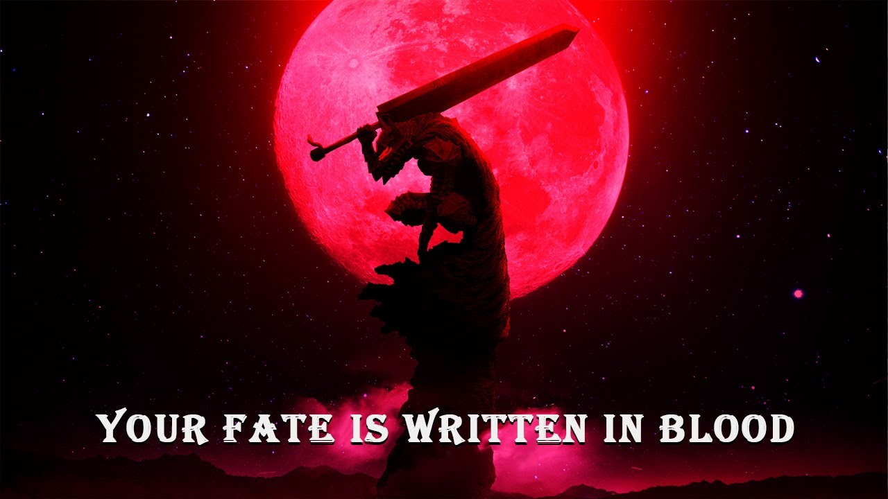 Your fate is written in blood