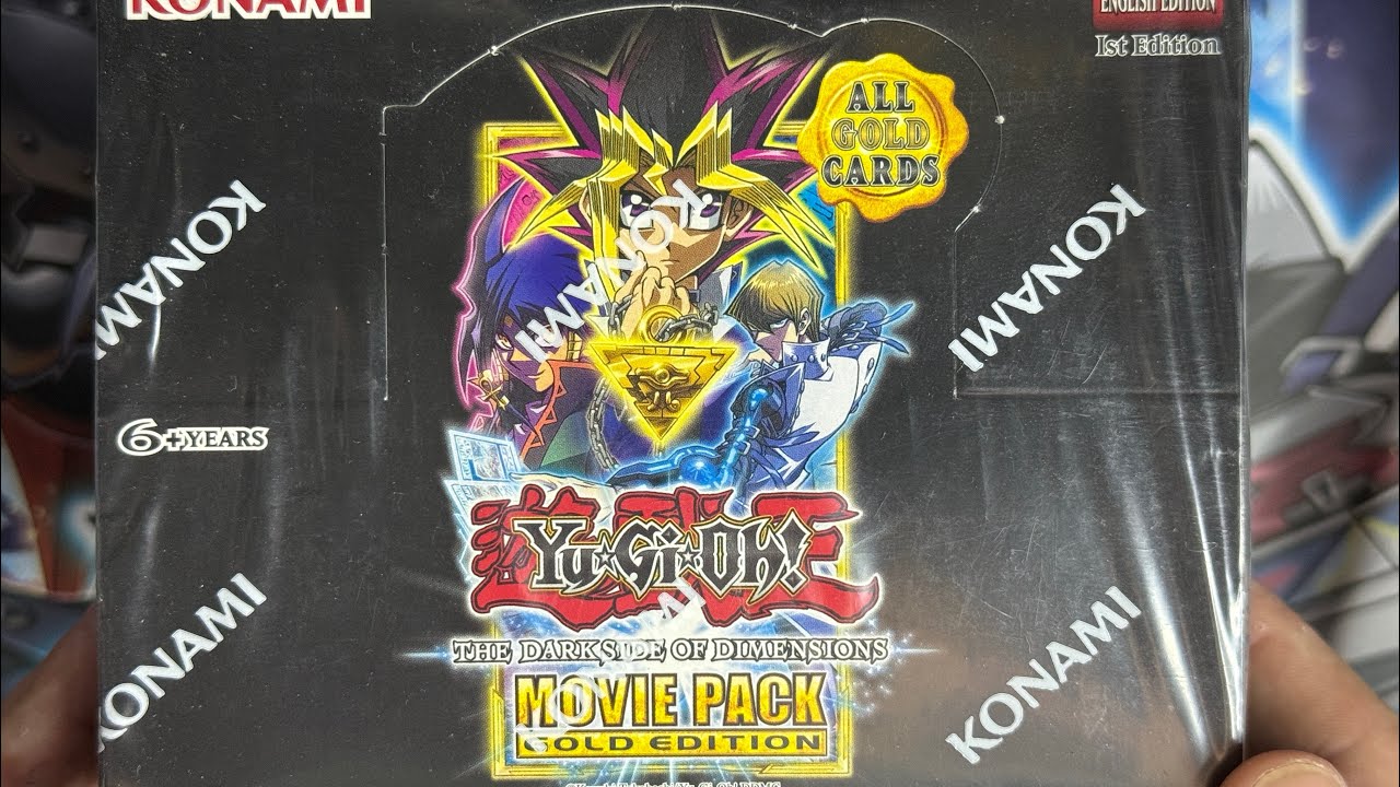 YU-GI-OH! Movie Pack Gold Edition Display Box