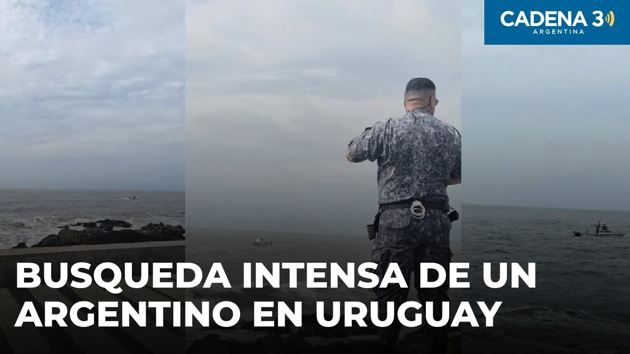 Un argentino se perdió en el mar de Punta del Este tras meterse a salvar a una mujer | Cadena 3