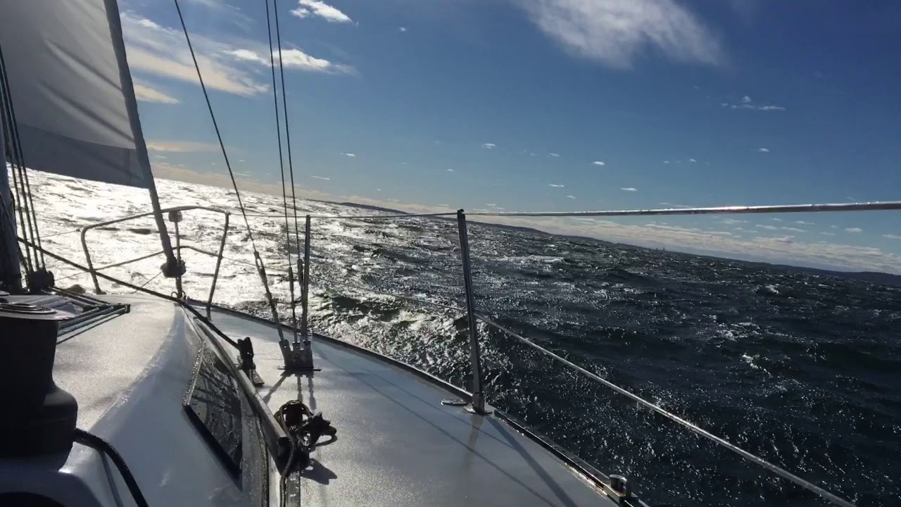 Jboats J34 IOR sailing West Penobscot Bay Maine