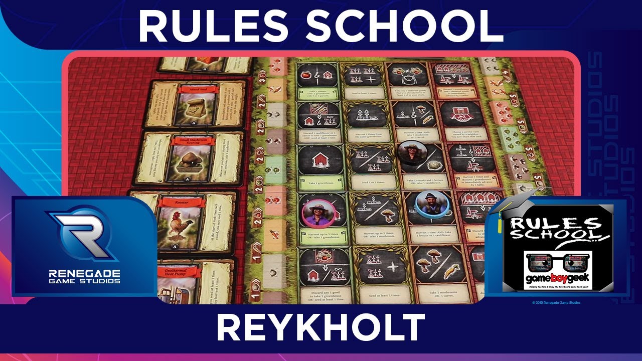 How to Play Reykholt (Rules School) with the Game Boy Geek
