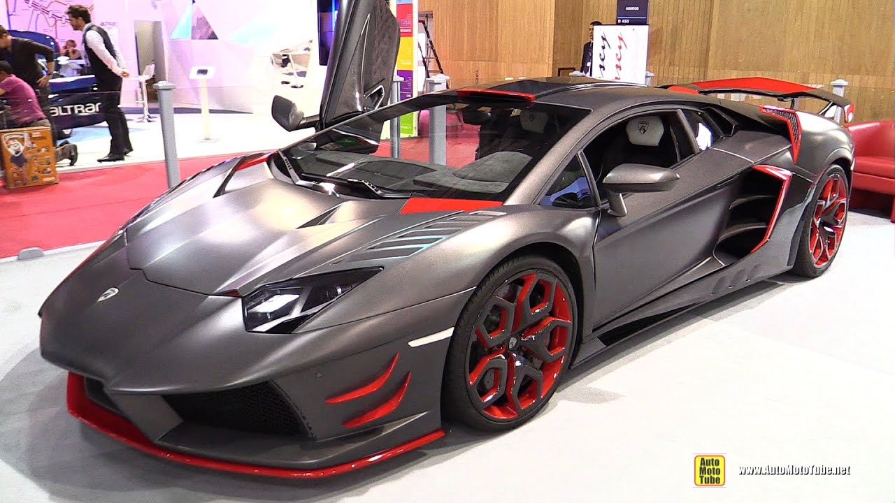 2013 Lamborghini Aventador Avanti Rosso by Nimrod Exterior,Interior Walkaround 2014 Paris Auto Show