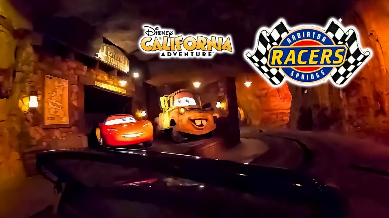 Radiator Springs Racers On Ride 4K POV with Queue DCA Disneyland Resort 2025 12 21