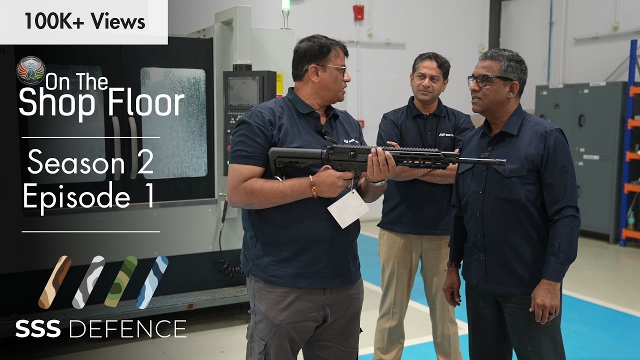 From Automotive Parts To Guns, The Journey Of SSS Defence || On The Shop Floor