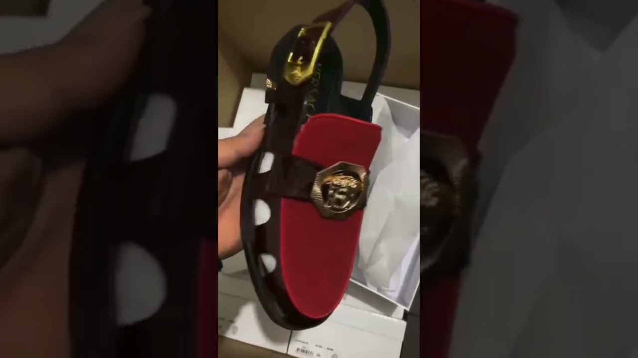 we got new designer Versace sandal shoe,if u need it just a dm on my platform #gabshoes