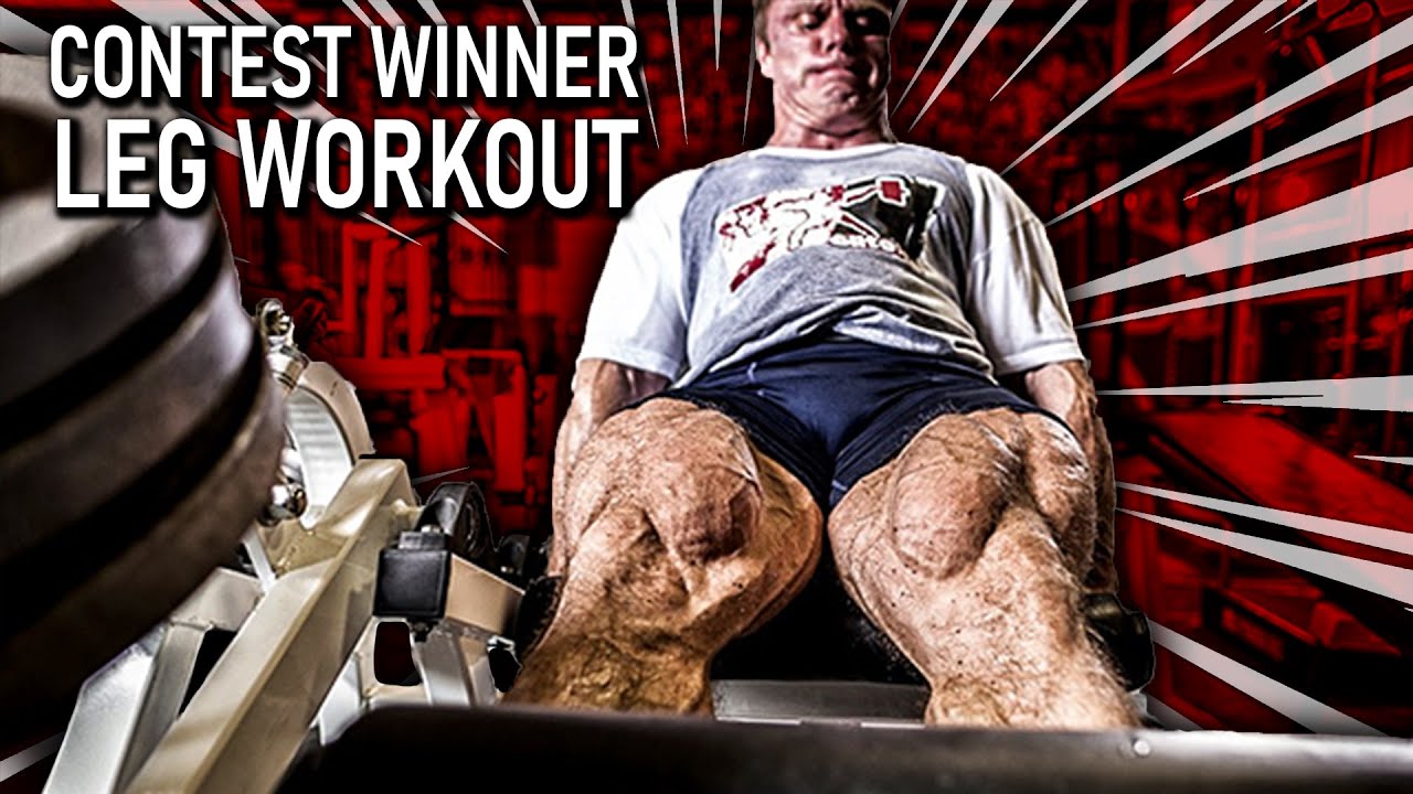 Contest Winner Brutal Leg Workout | Who's Next?