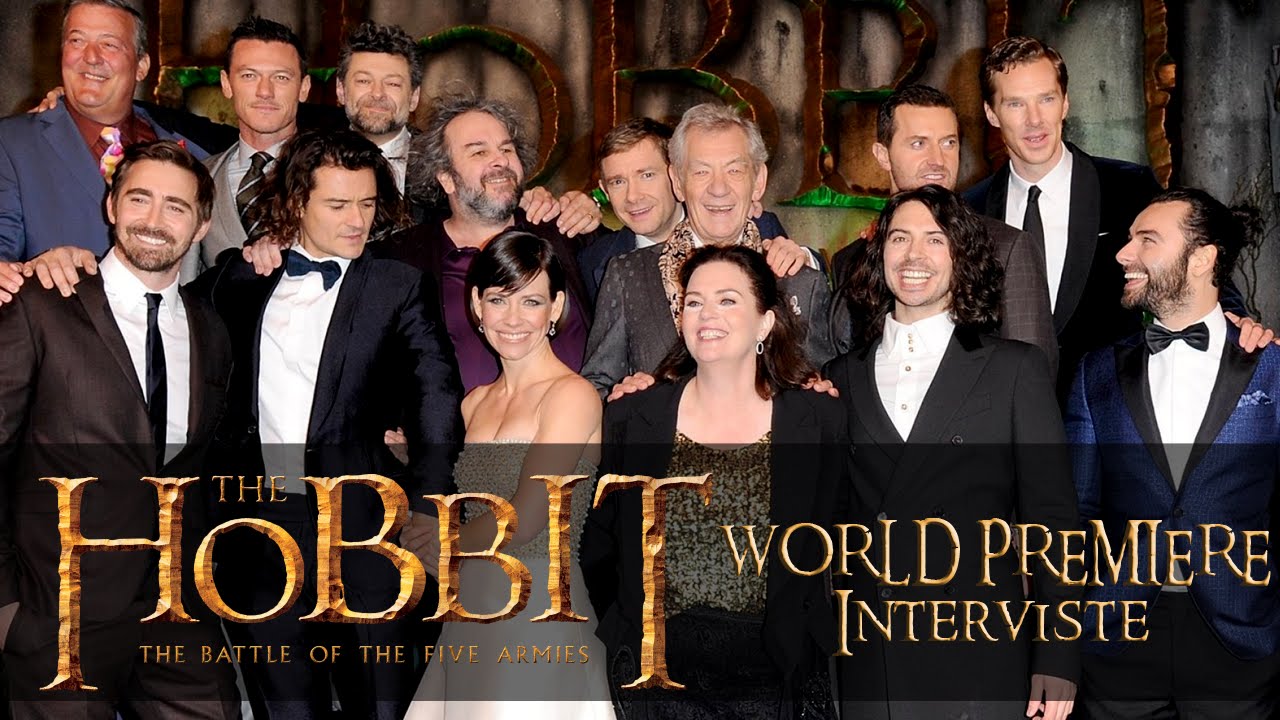 The Hobbit: The Battle of Five Armies, World Premiere Highlights & Interviews