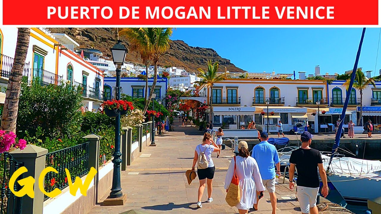 PUERTO DE MOGAN Gran Canaria July 2023 ❤️ Little Venice Tour