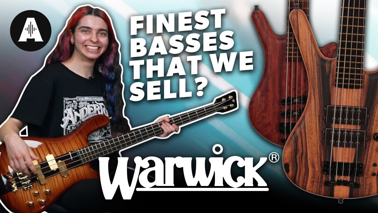 The Most Luxurious Basses in the Shop! - Warwick Masterbuilt Bass Guitars