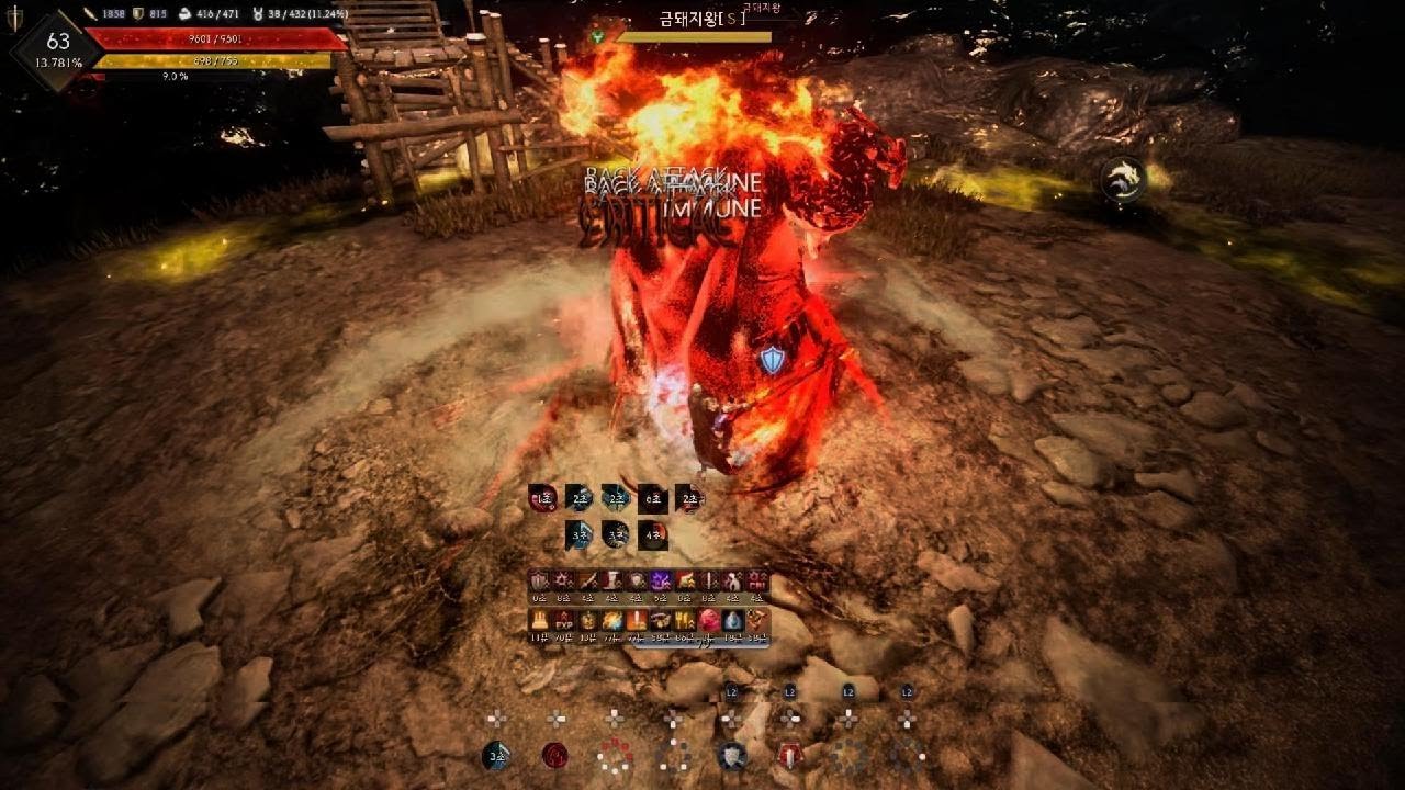 BDO CONSOLE 각성 워리어 금돼지 십재