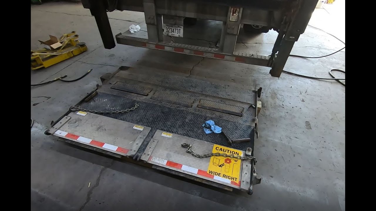 Liftgate Platform removal and reinstallation.
