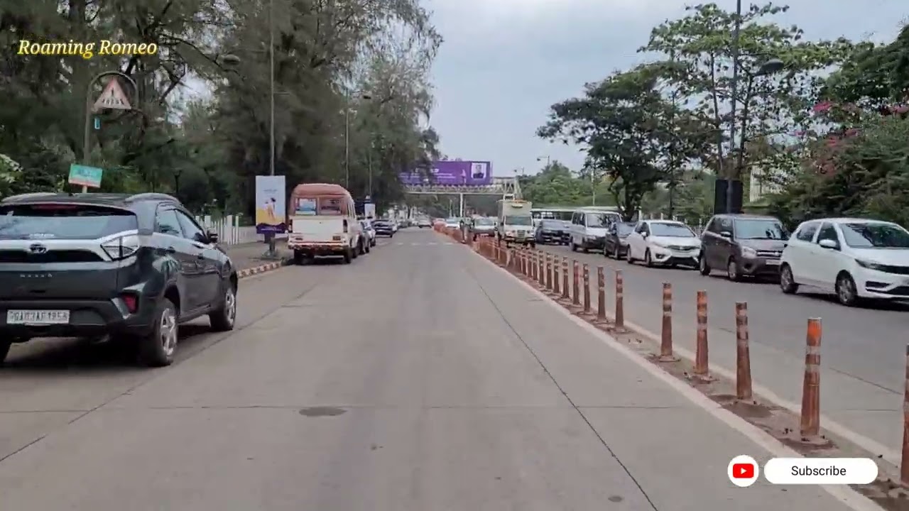 DONAPAULA MIRAMAR PANAJI STREET VLOG #indianroads #nationalhighway #newbridges #travelvlog #goavlog