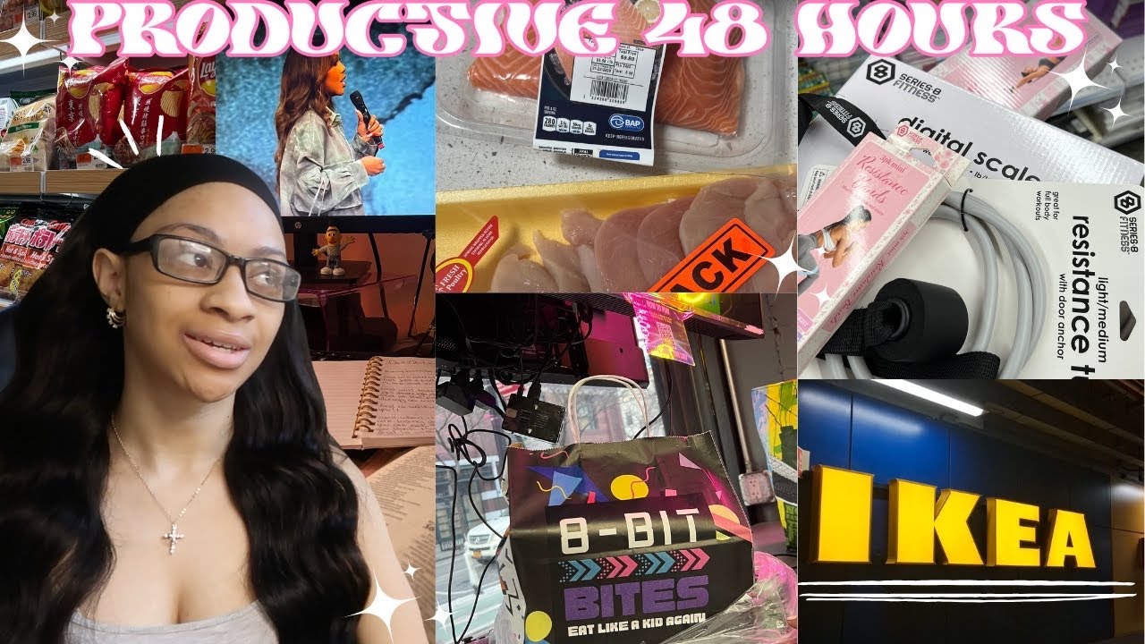 a productive 48 hours in my life | bible study, ikea, cooking, shopping