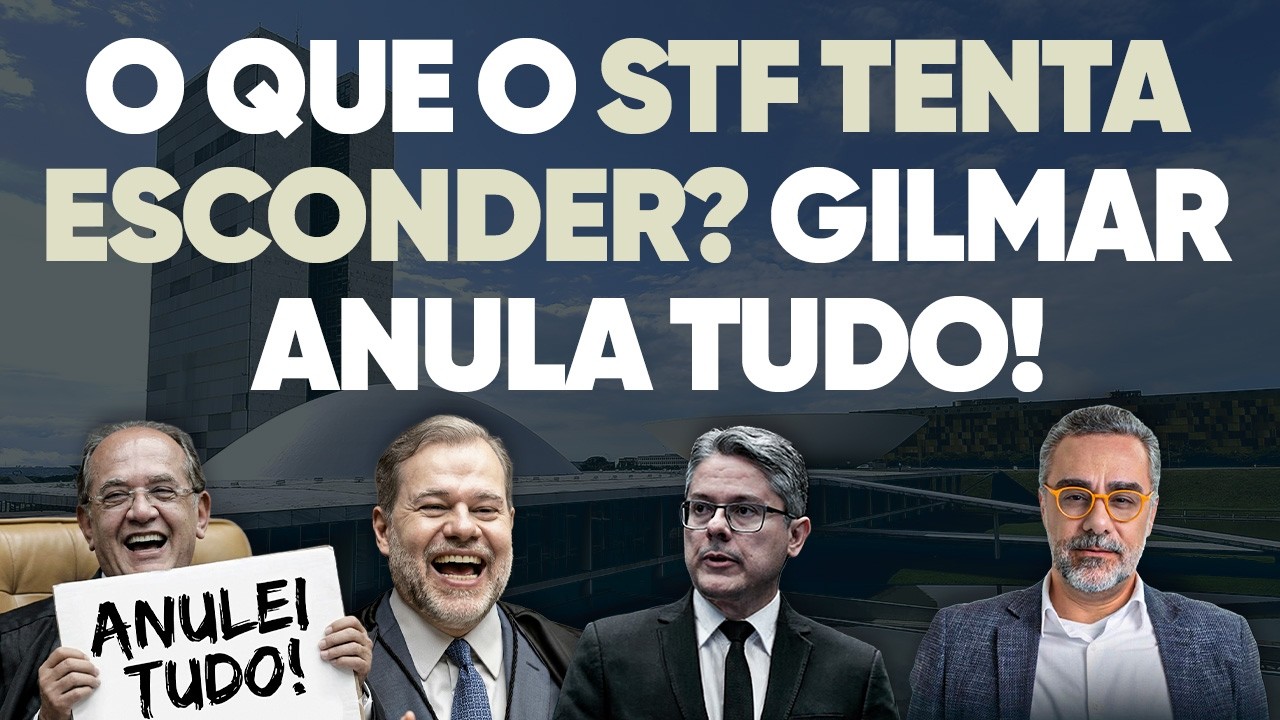 🚨 Gilmar ANULA mais um sigilo do Master: tá com MEDO do quê, Gilmar?