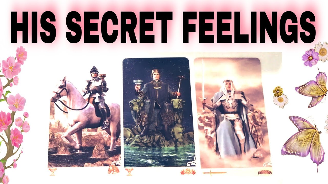 🌺HIS SECRET FEELINGS/THOUGHTS🌺Pick a card tarot reading.