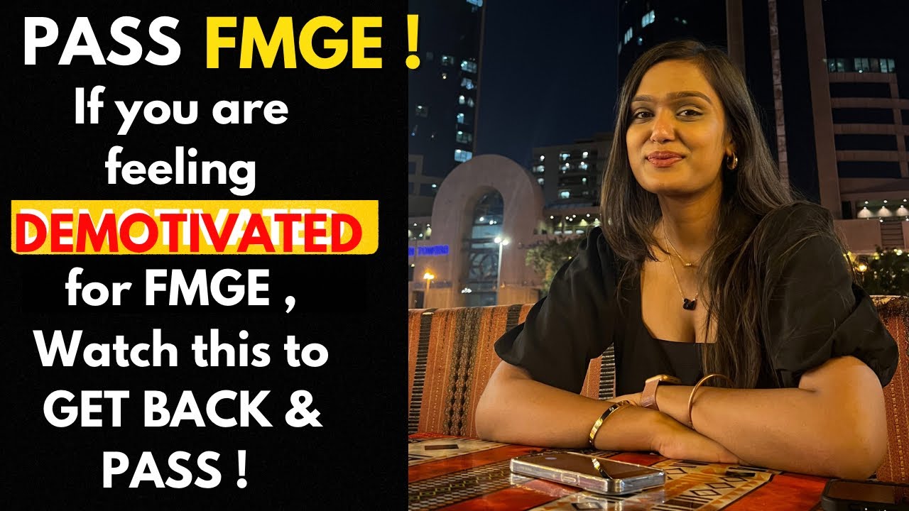 The only FMGE motivation that you NEED right now to PASS 🤍💪🏼✨ ! Dr. Girija Khelkar