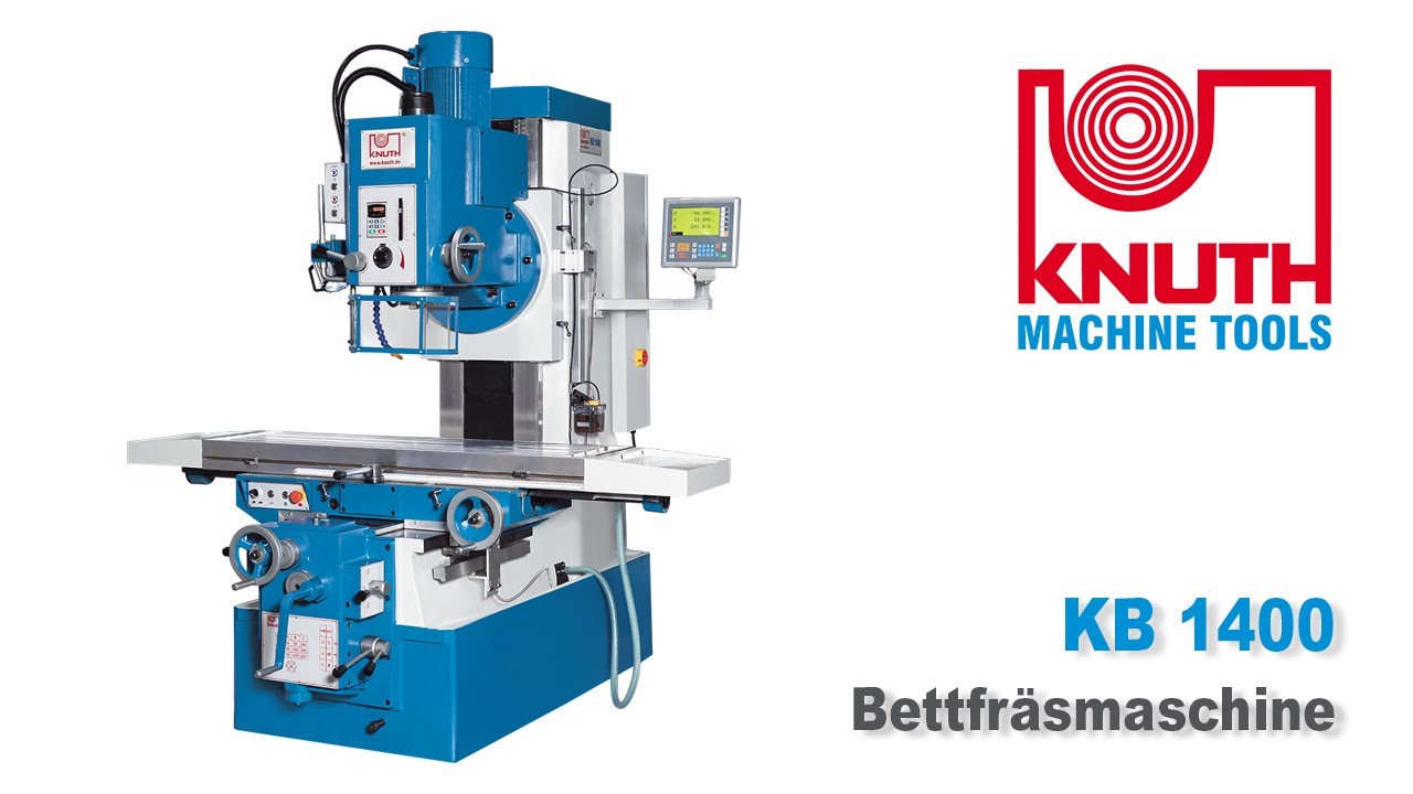 KNUTH  KB 1400 - Bettfräsmaschine