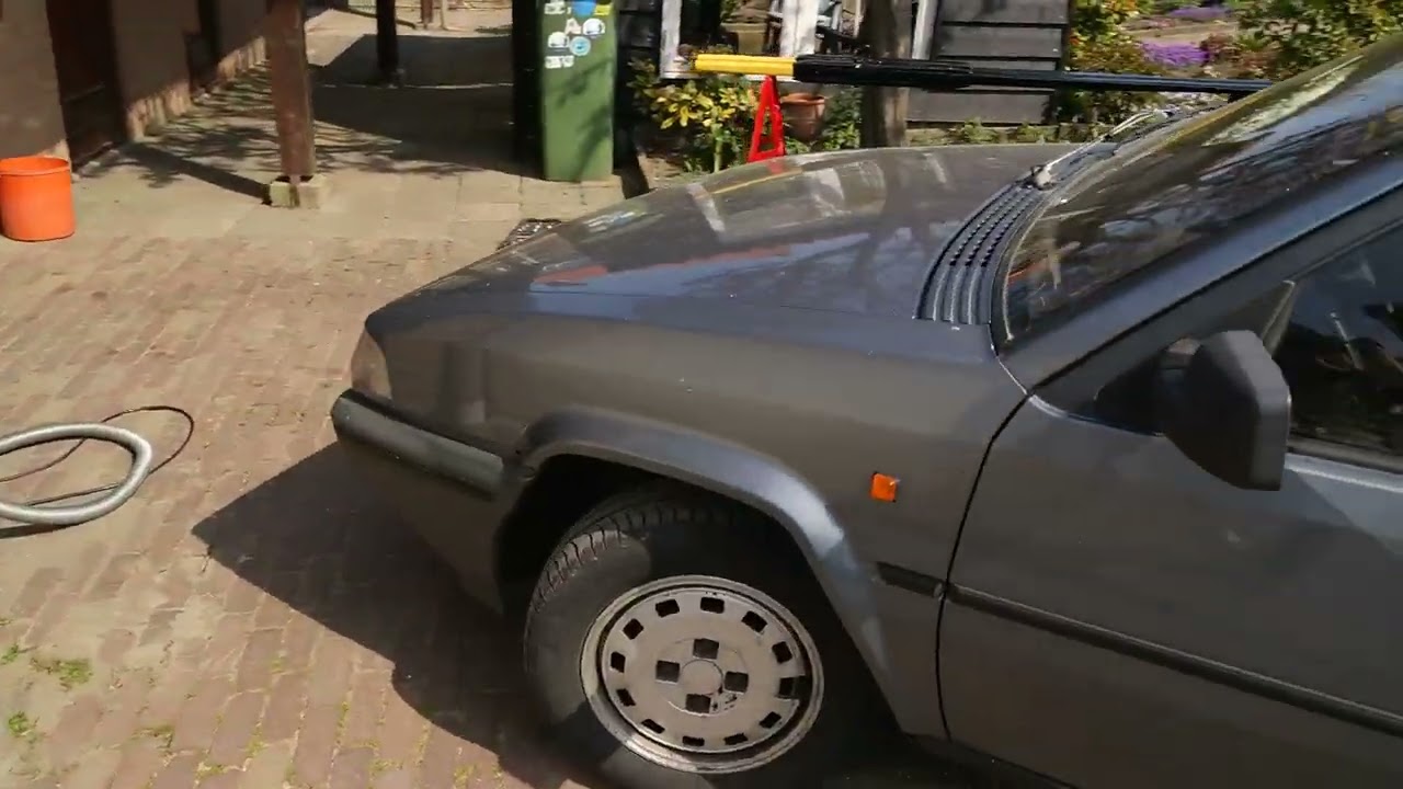 Citroën  BX 19trs automatic cold start and some bonus TRS action!