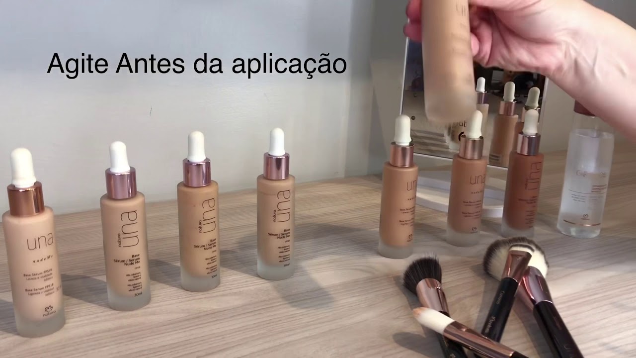 Base Sérum Nude Me de Natura UNA