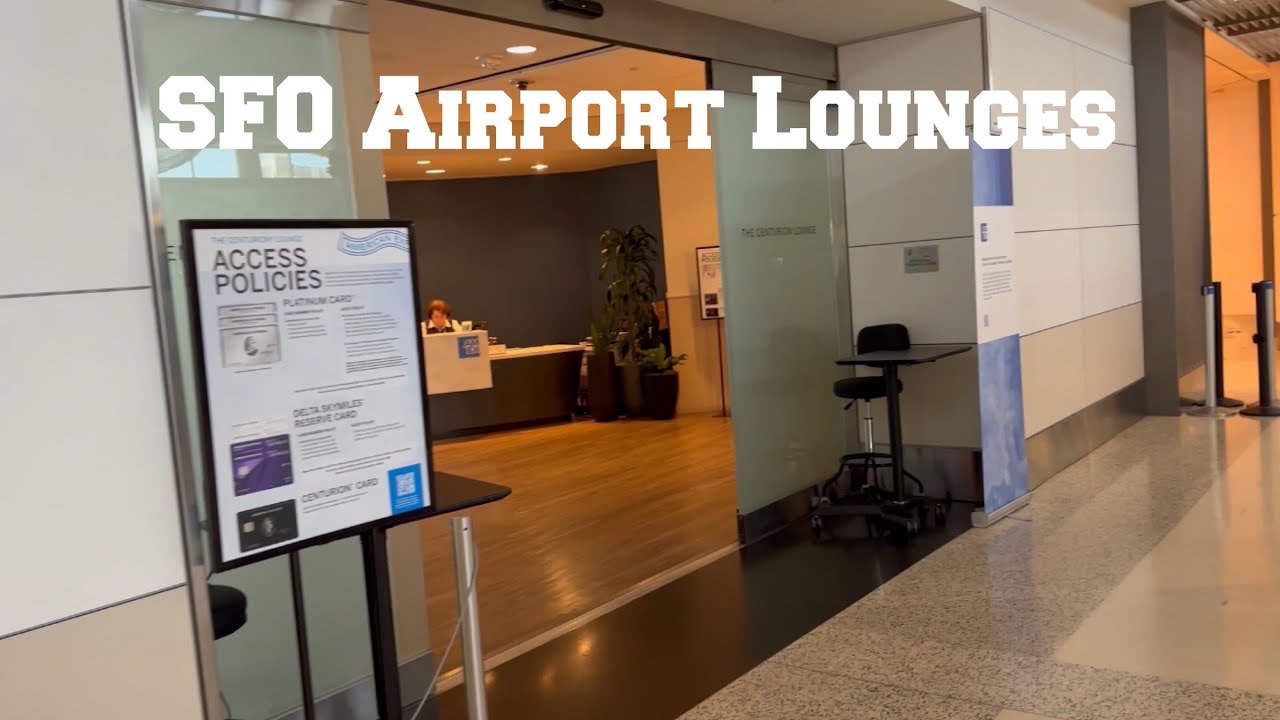 I Visited 6 Different Airline Lounges At The San Francisco International Airport (SFO) In One Day!