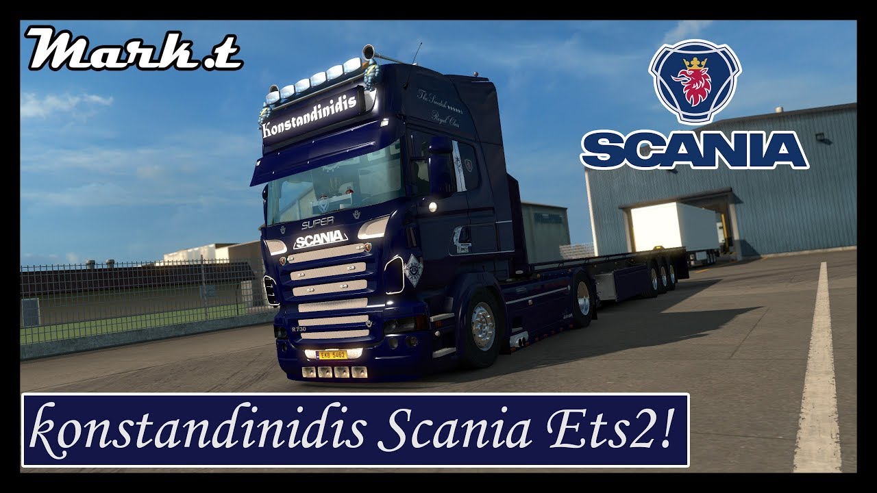 Konstandinidis Scania - Euro Truck Simulator 2!