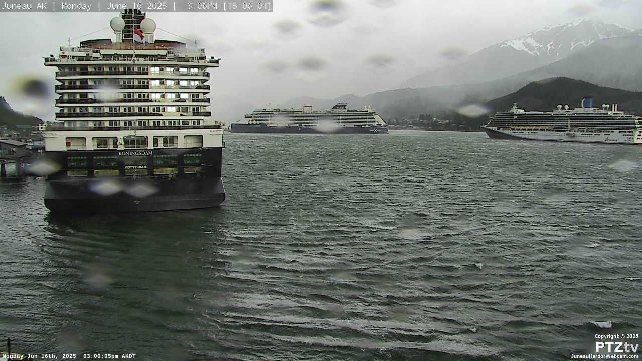 CELEBRITY EDGE Breaks Lines During JUNEAU STORM 6/16/2025