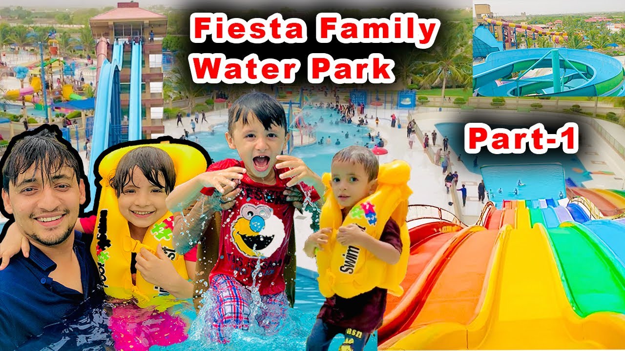 Fiesta Water Park Karachi 2023 Vlog | The Great Fiesta Family Water Park | Water Slides | Part-1