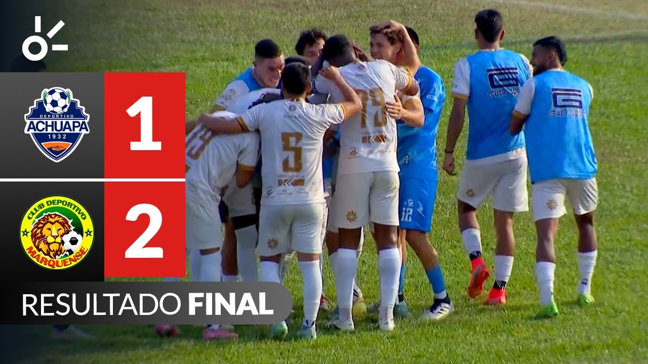 Achuapa [1-2] Marquense | Resumen final | Jornada 13 | Liga de Guatemala