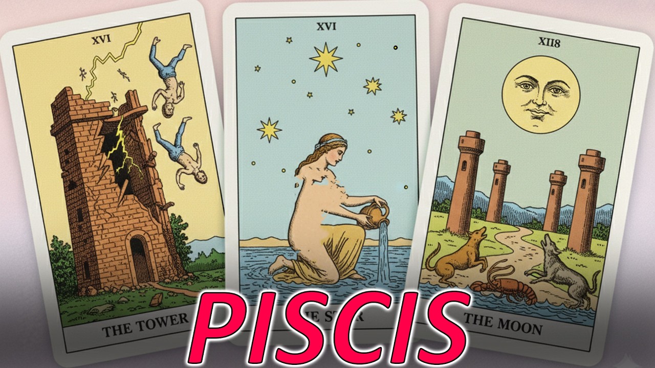 Piscis 🌙 Tu intuición no se equivoca… una verdad profunda se revelará aunque duela 💫Tarot Piscis Hoy