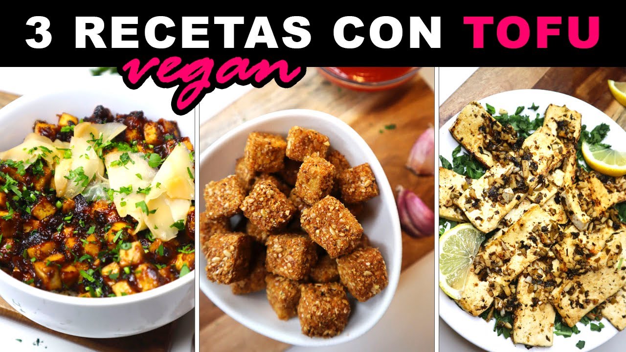 3 recetas con TOFU (Fácil / Rápido / Sabroso)
