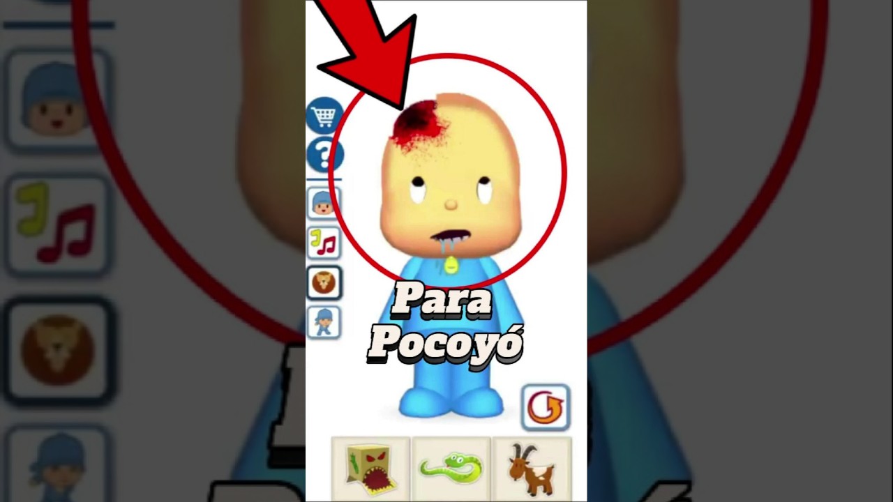 O QUE ACONTECEU COM O POCOYO? 💀 #pocoyo #josativi #shorts #youtube #josativibrasil